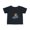 Racecar Driver Lion Infant T-Shirt