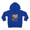 Football Player Red Panda Toddler Hoodie