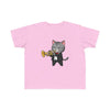 Trumpet Player Cat Toddler T-Shirt