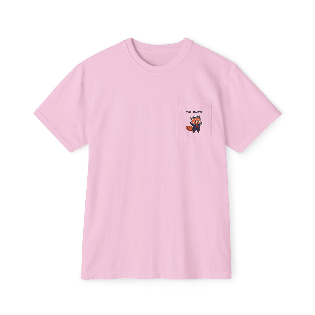 Sailor Red Panda Adult Pocket T-Shirt (Unisex)