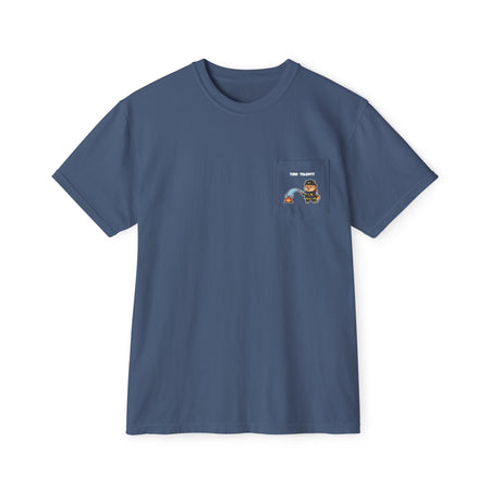 Firefighter Dog Adult Pocket T-Shirt (Unisex)