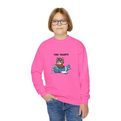 Pilot Cat Youth Sweatshirt