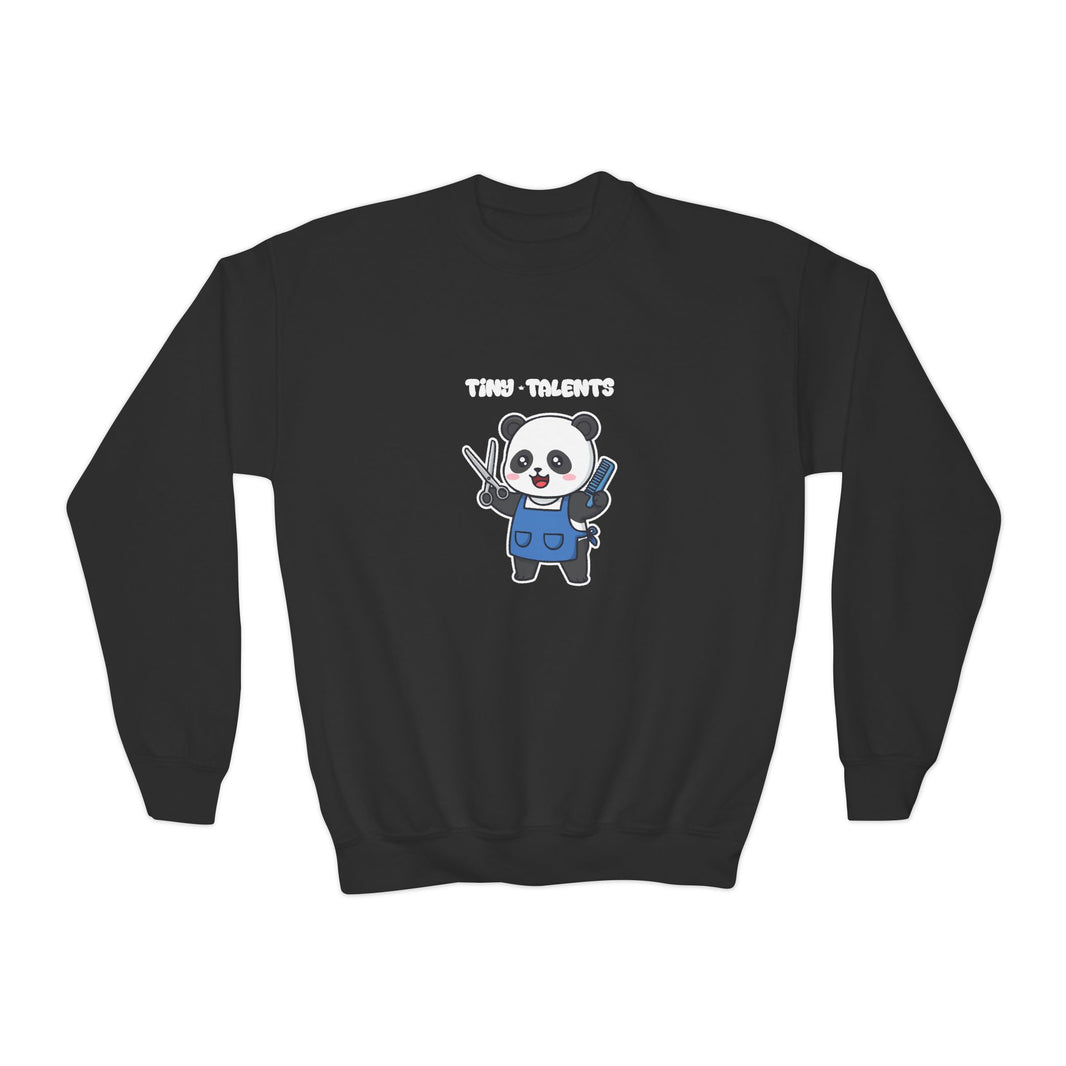 Barber Panda Youth Sweatshirt