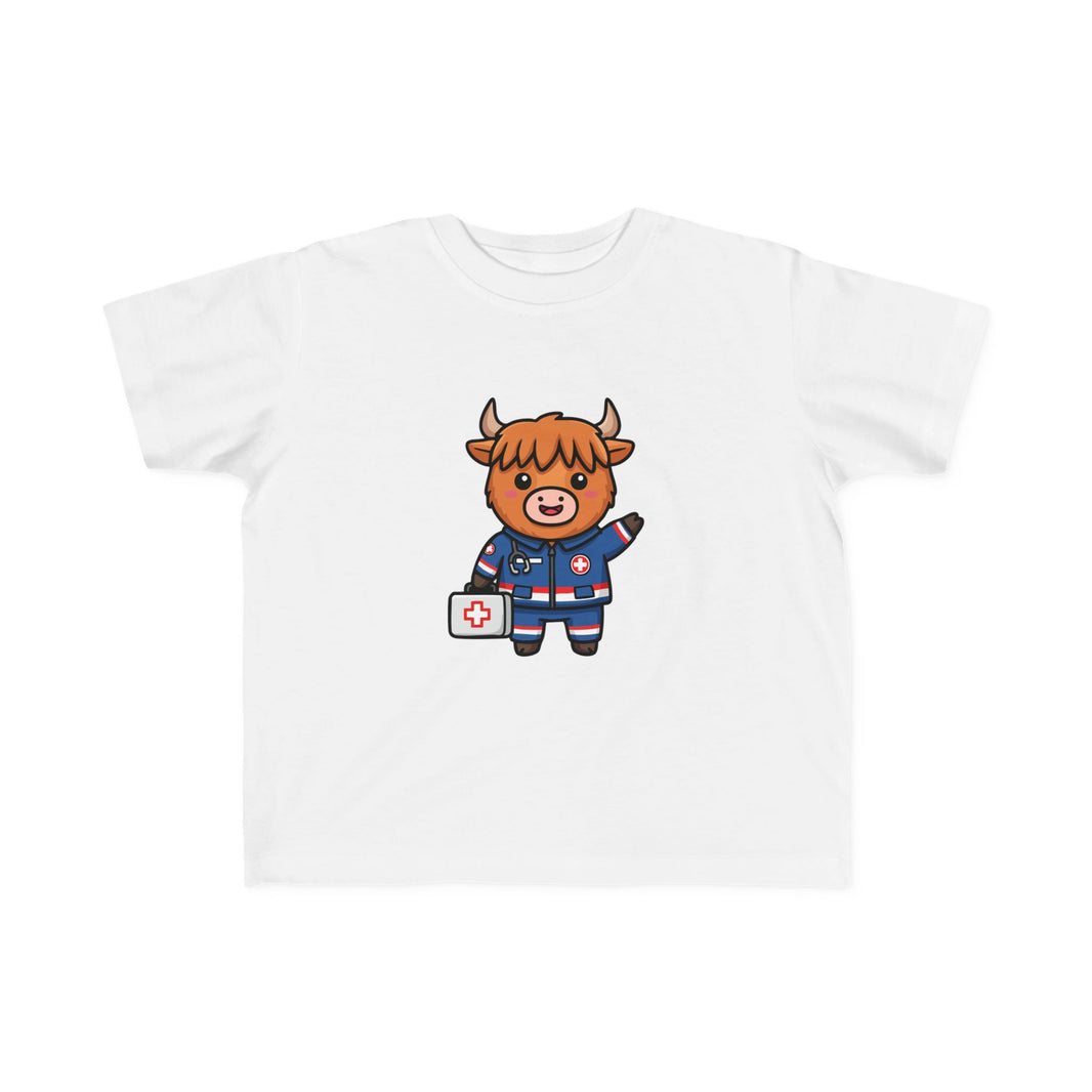 Paramedic Cow Toddler T-Shirt