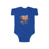 Football Player Red Panda Shortsleeve Infant Bodysuit