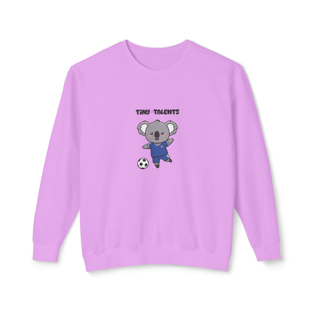 Soccer Player Koala Adult Sweatshirt (Unisex)