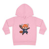 Football Player Red Panda Toddler Hoodie