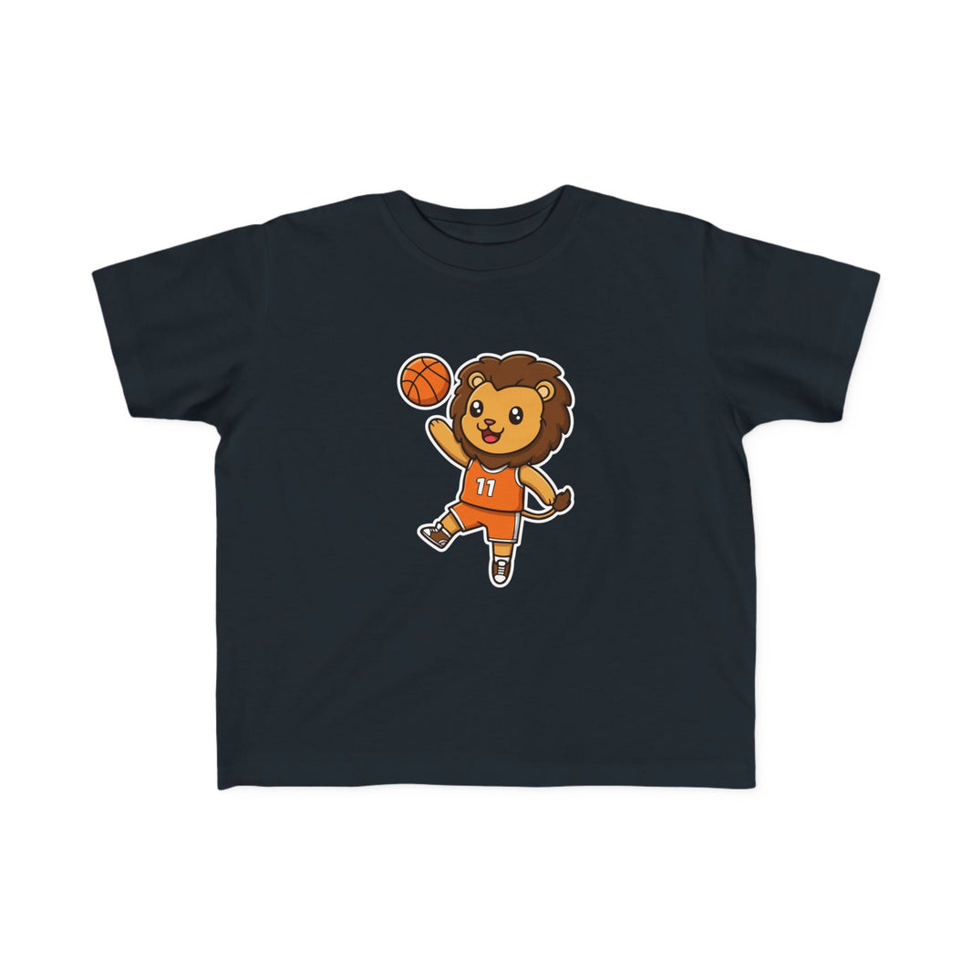 Basketball Player Lion Toddler T-Shirt