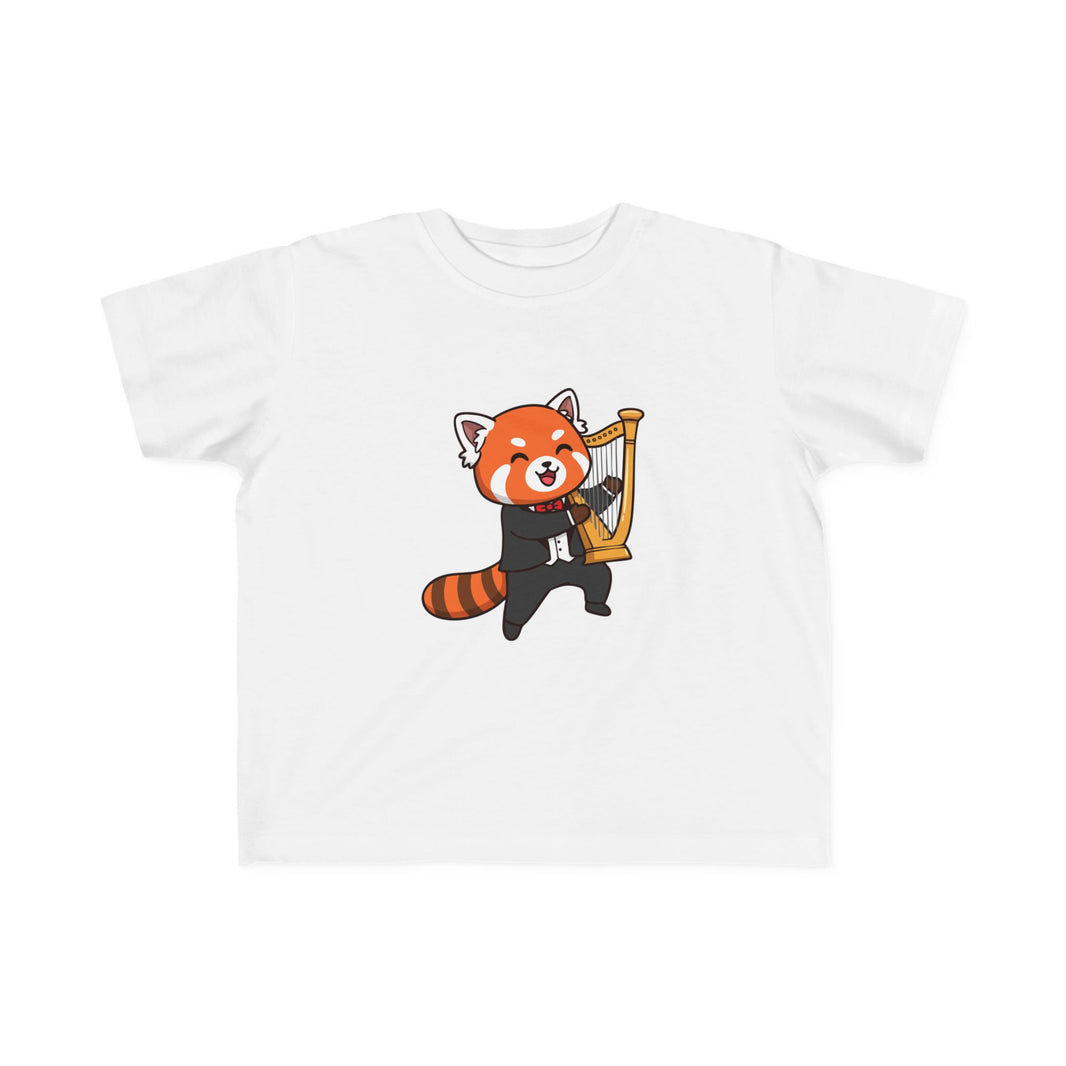 Harp Player Red Panda Toddler T-Shirt