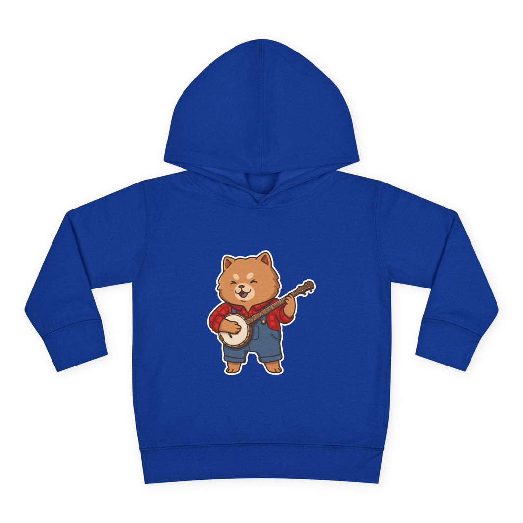 Banjo Player Dog Toddler Hoodie