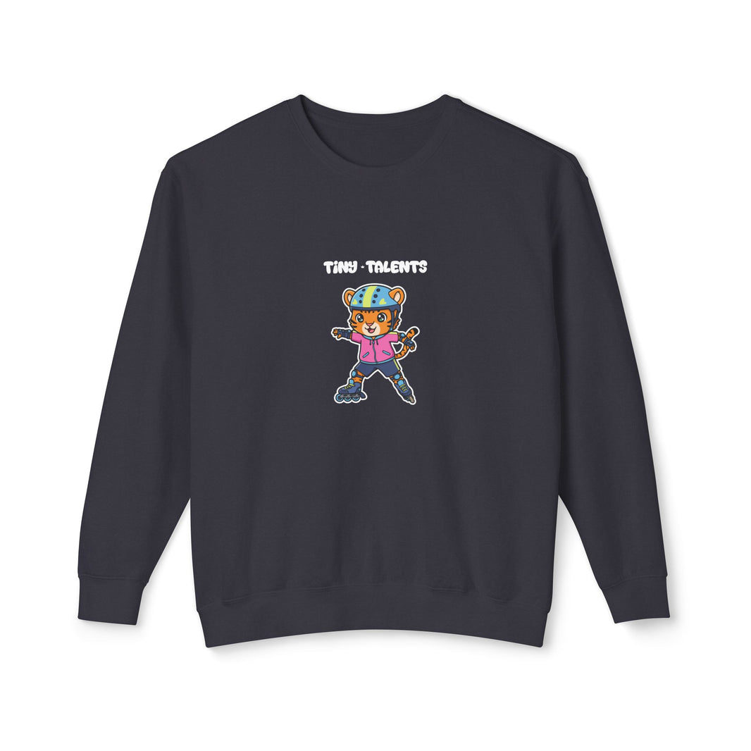 Rollerblader Tiger Adult Sweatshirt (Unisex)