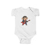 Guitar Chimpanzee Shortsleeve Infant Bodysuit