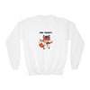 Baseball Player Fox Youth Sweatshirt