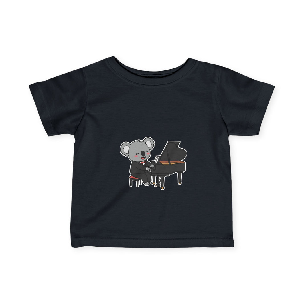 Piano Player Koala Infant T-Shirt