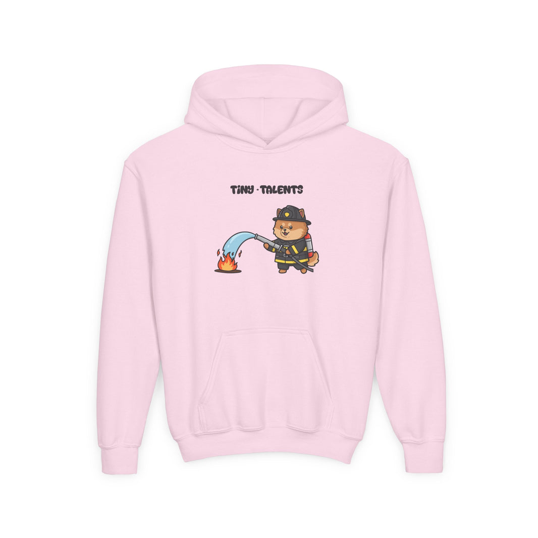 Firefighter Dog Youth Hoodie