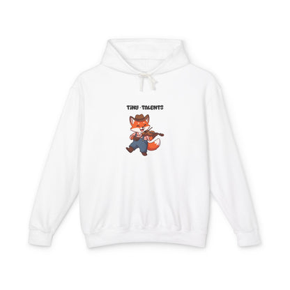 Fiddle Player Fox Adult Hoodie (Unisex)