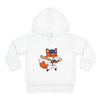 Baseball Player Fox Toddler Hoodie