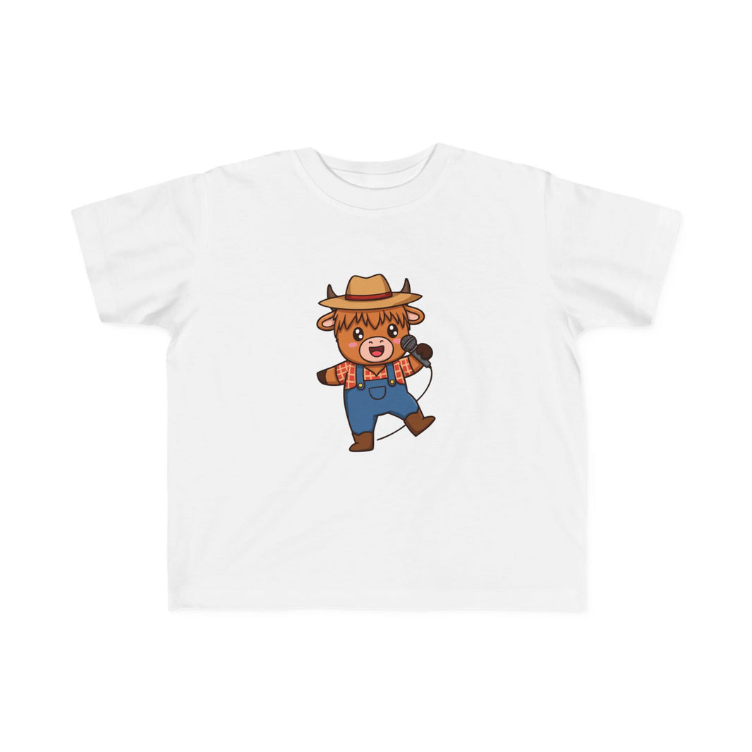 Singer Cow Toddler T-Shirt