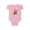 Harp Player Red Panda Shortsleeve Infant Bodysuit