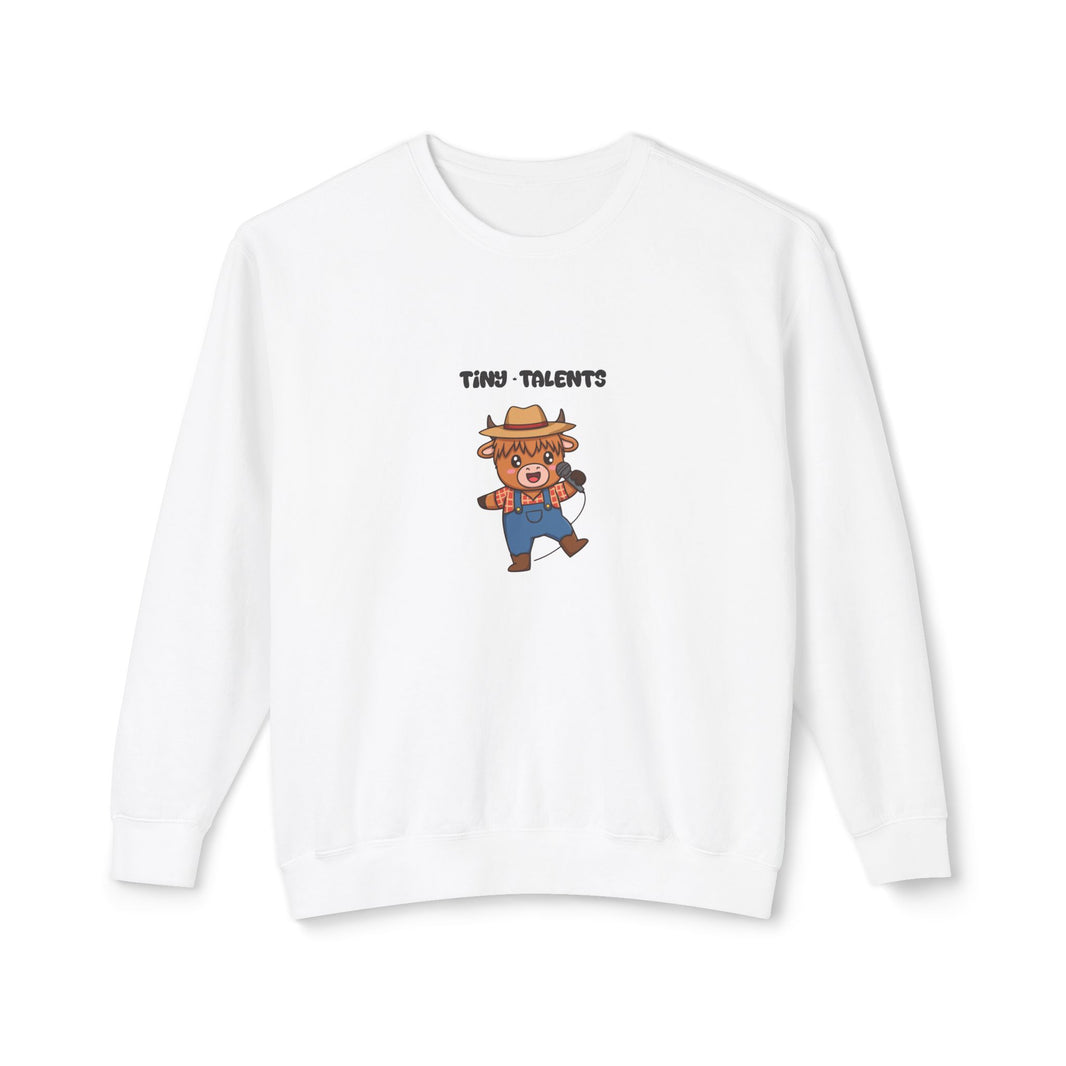 Singer Cow Adult Sweatshirt (Unisex)