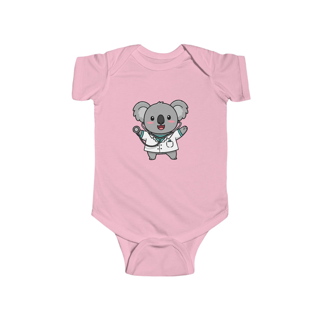 Doctor Koala Shortsleeve Infant Bodysuit