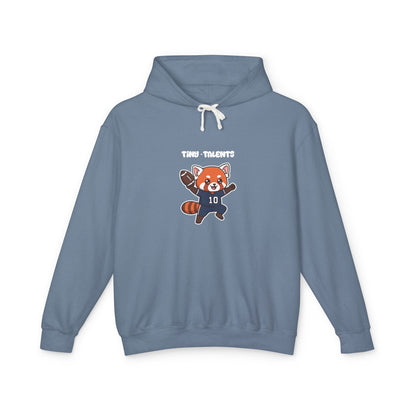 Football Player Red Panda Adult Hoodie (Unisex)