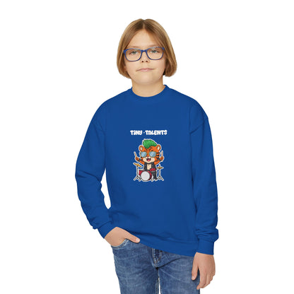 Drummer Tiger Youth Sweatshirt