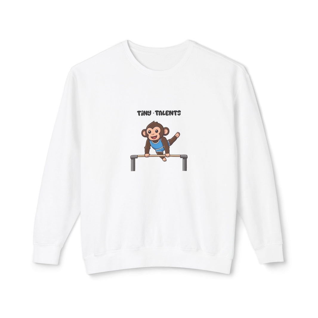Gymnast Chimpanzee Adult Sweatshirt (Unisex)