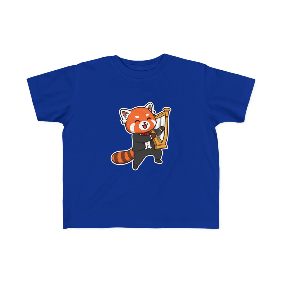 Harp Player Red Panda Toddler T-Shirt