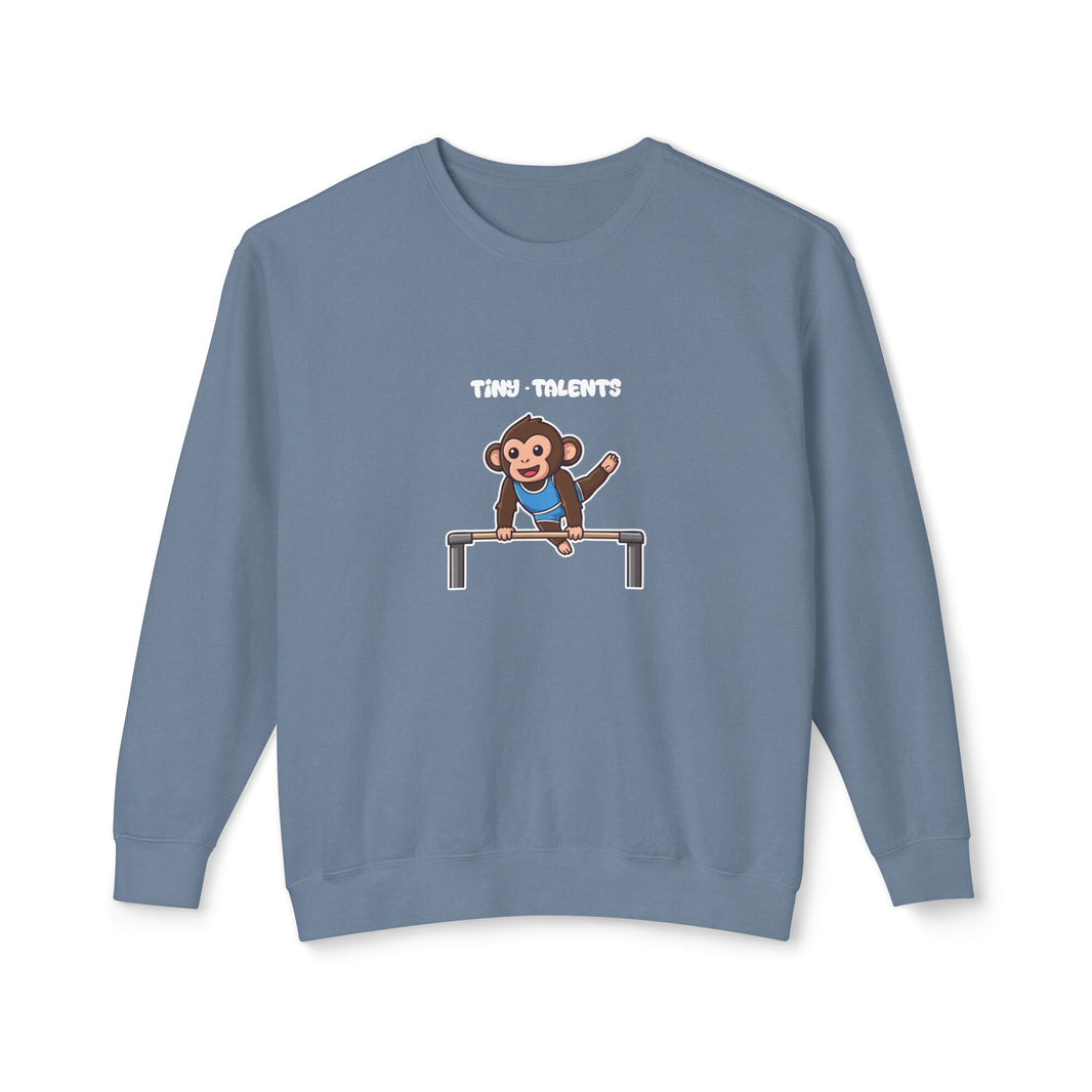 Gymnast Chimpanzee Adult Sweatshirt (Unisex)