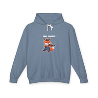 Fiddle Player Fox Adult Hoodie (Unisex)