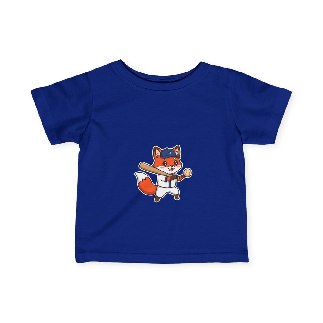 Baseball Player Fox Infant T-Shirt
