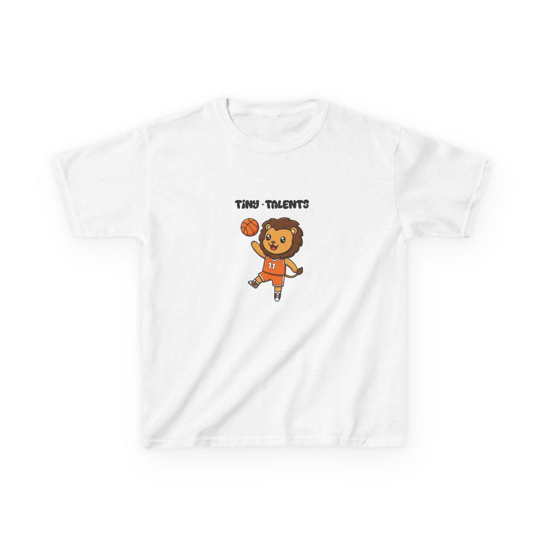 Basketball Player Lion Youth T-Shirt
