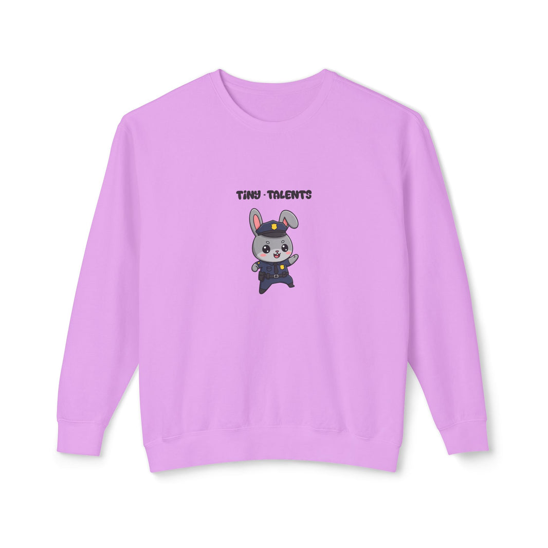 Police Officer Bunny Adult Sweatshirt (Unisex)