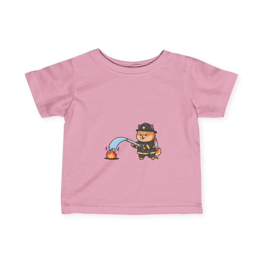 Firefighter Dog Infant T-Shirt