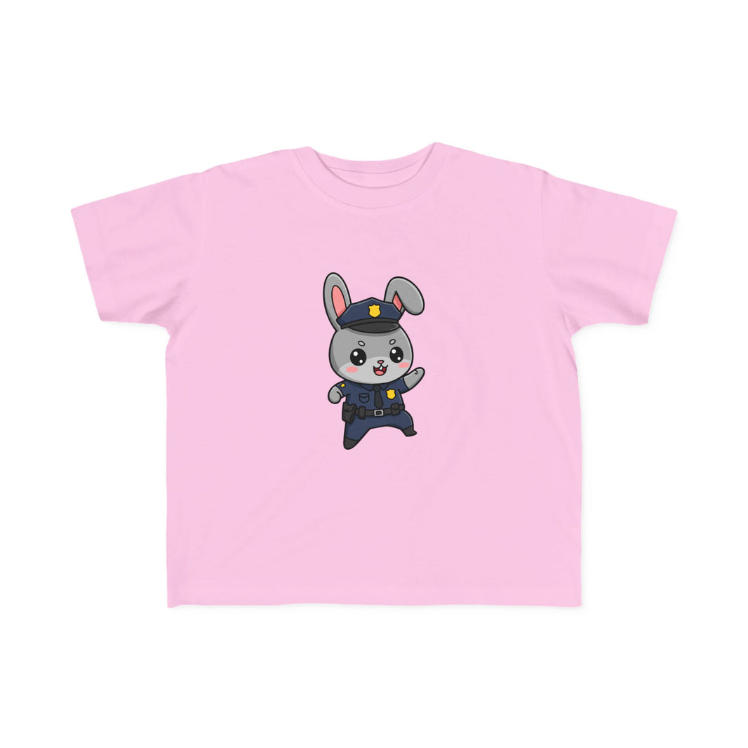 Police Officer Bunny Toddler T-Shirt