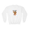 Basketball Player Lion Youth Sweatshirt