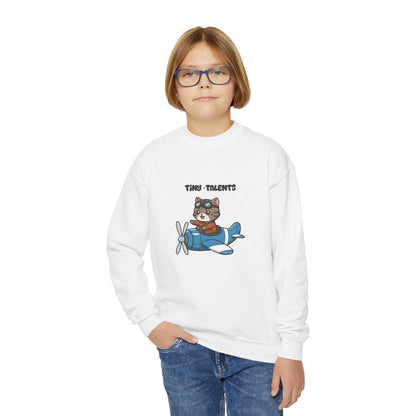 Pilot Cat Youth Sweatshirt