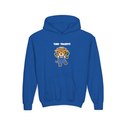 Farmer Tiger Youth Hoodie