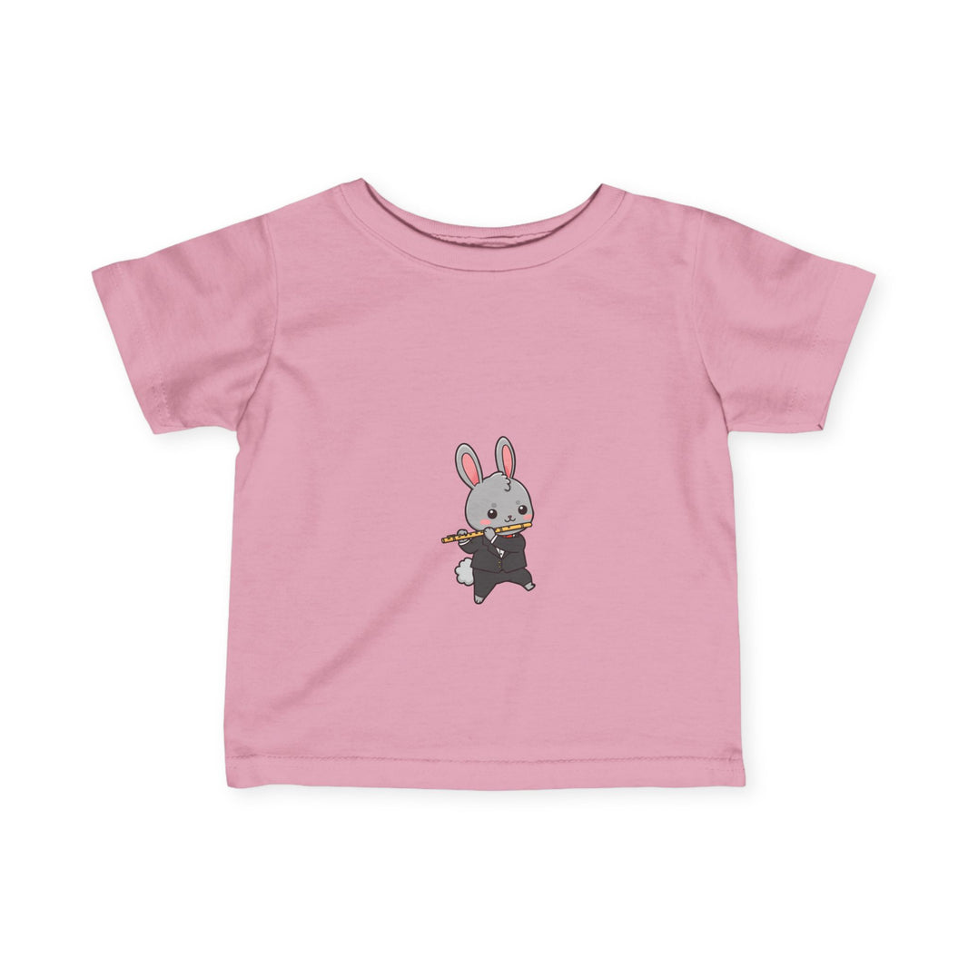 Flute Player Bunny Infant T-Shirt