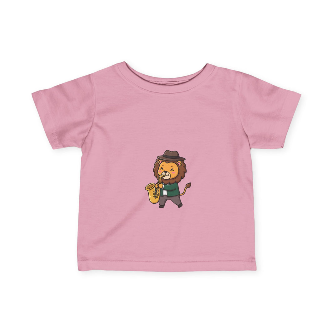 Saxophone Player Lion Infant T-Shirt