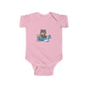 Pilot Cat Shortsleeve Infant Bodysuit