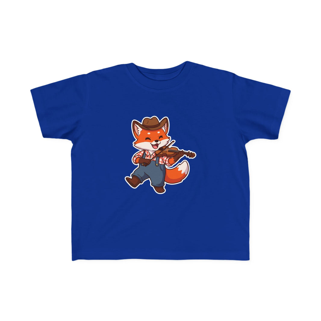 Fiddle Player Fox Toddler T-Shirt