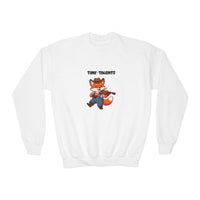 Fiddle Player Fox Youth Sweatshirt