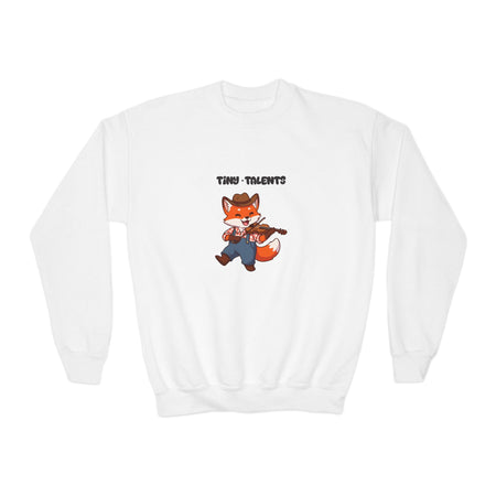 Fiddle Player Fox Youth Sweatshirt