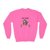 Gymnast Chimpanzee Youth Sweatshirt