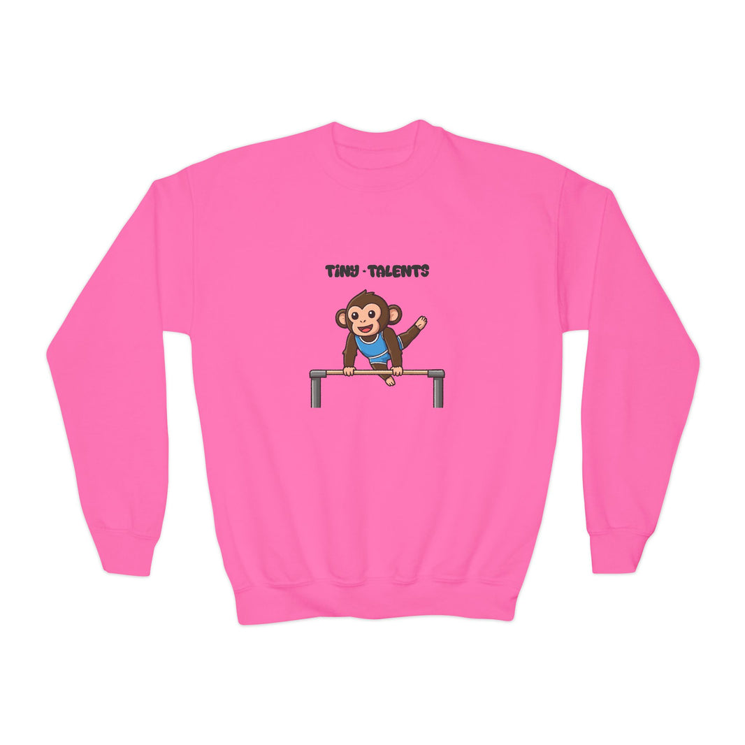 Gymnast Chimpanzee Youth Sweatshirt