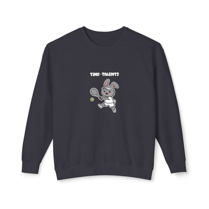 Tennis Player Bunny Adult Sweatshirt (Unisex)