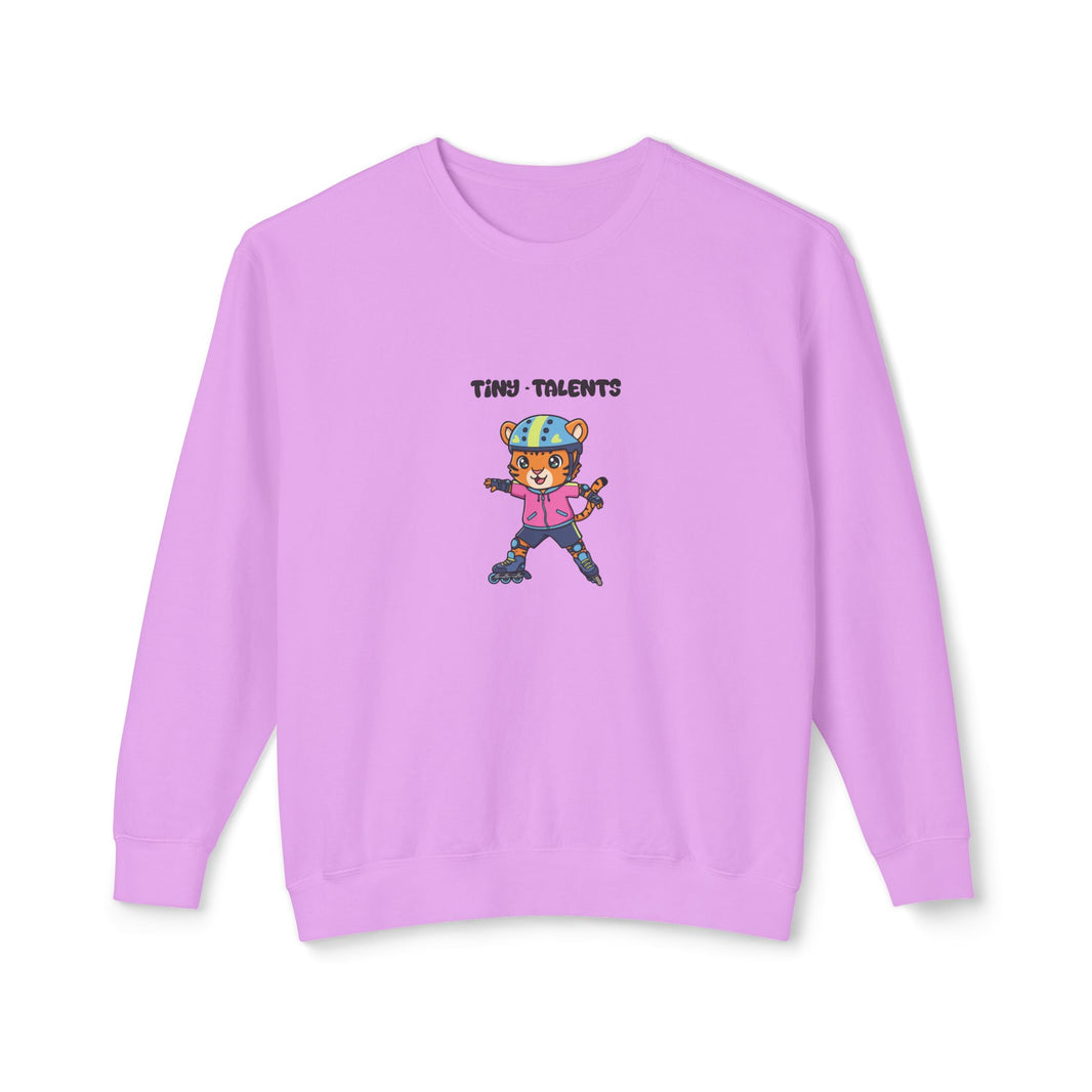 Rollerblader Tiger Adult Sweatshirt (Unisex)