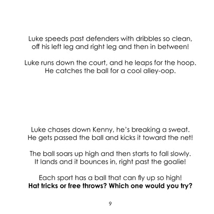 Sports Jamboree Book (Choose Your Character)